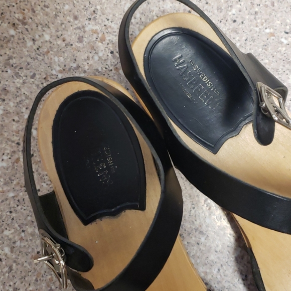 Size 8 Swedish black Hasbeens - Picture 3 of 5